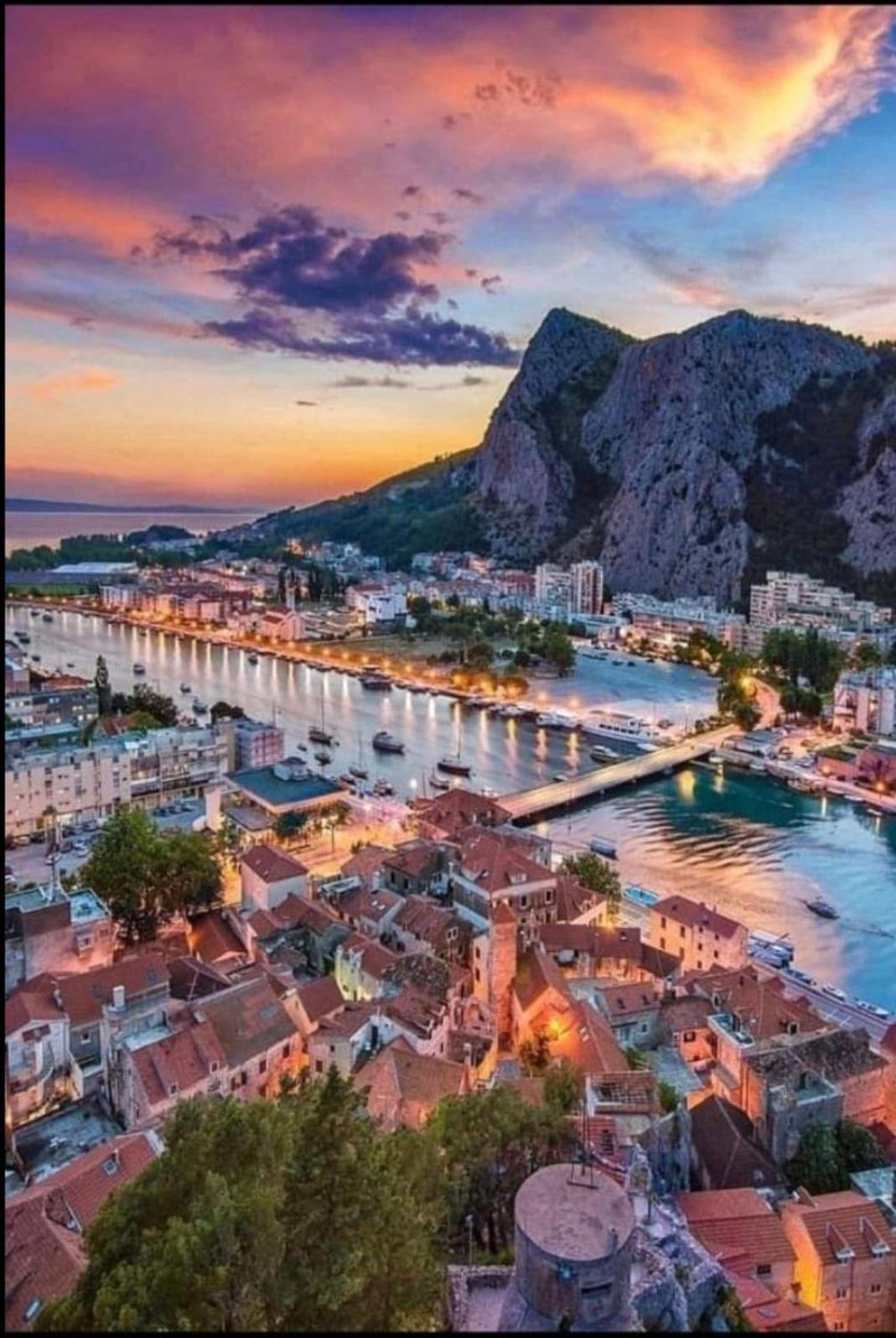 Apartmani Branko Vojnovic Omiš Dış mekan fotoğraf